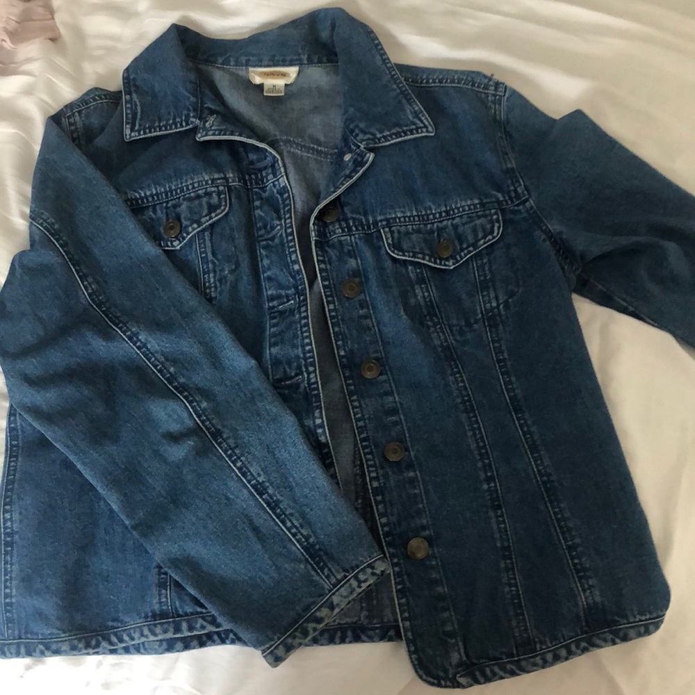 Talbots Jean Jacket